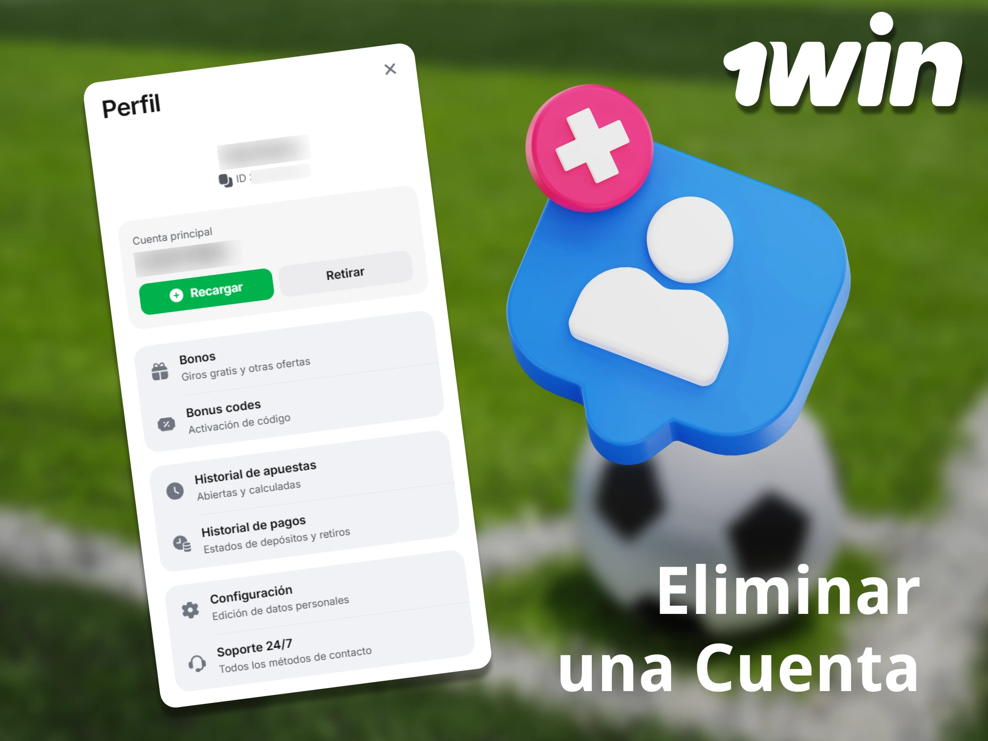 Puedes eliminar tu cuenta de 1win en cualquier momento siguiendo estas instrucciones.