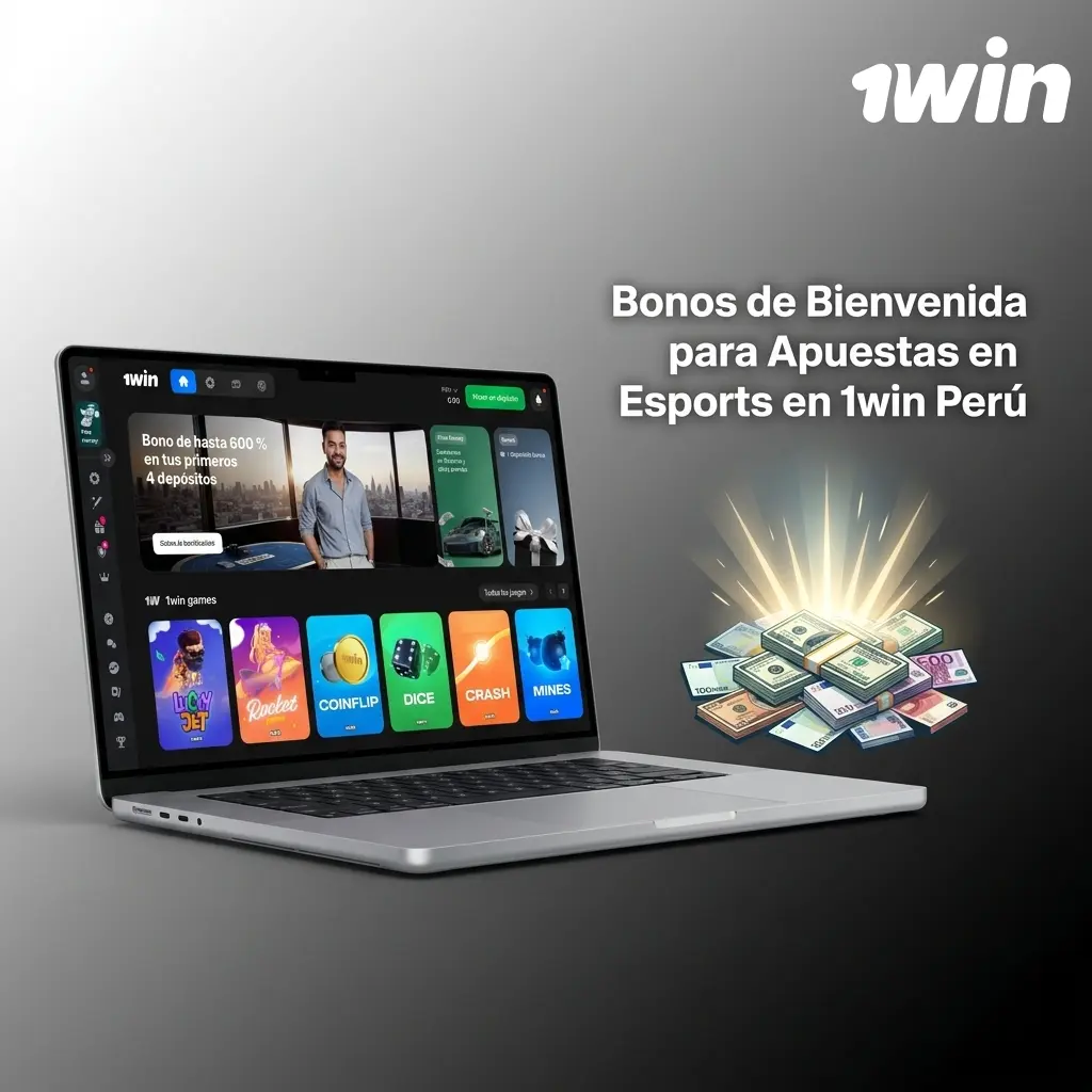 Bonos de bienvenida 1win Perú: hasta 150% en depósitos para apuestas en esports