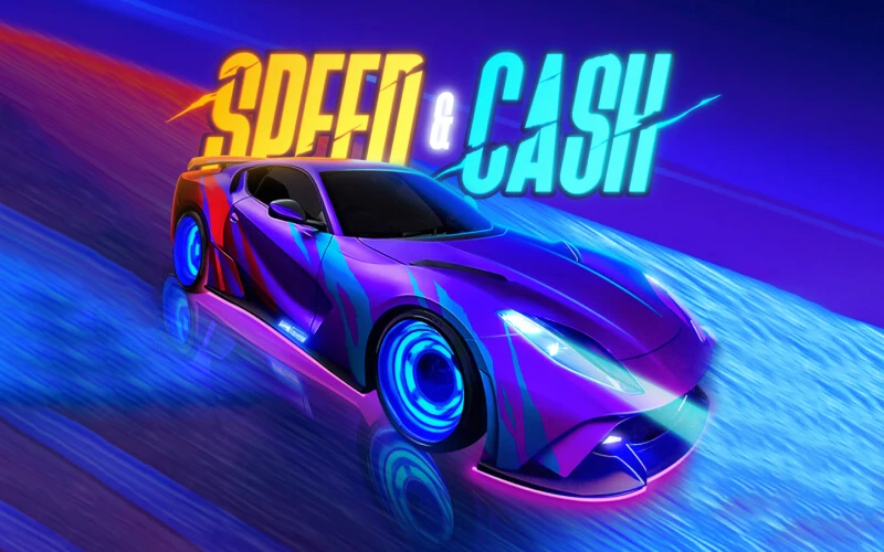 Retire su dinero automáticamente en la tragaperras Speed-n-cash de 1win.