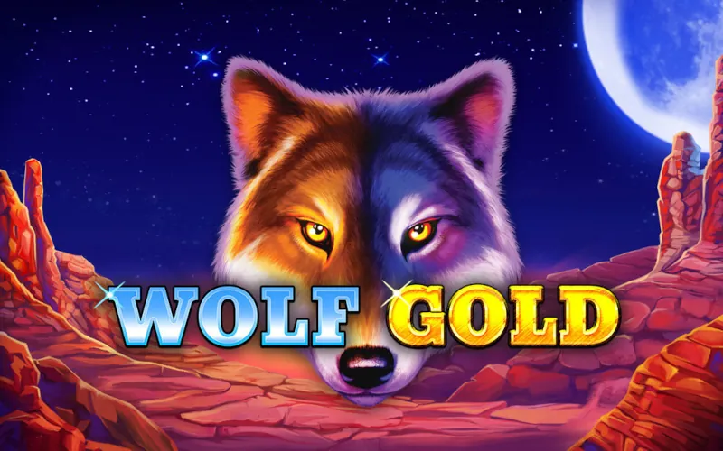 Wolf Gold aparece en el sitio web de 1win.