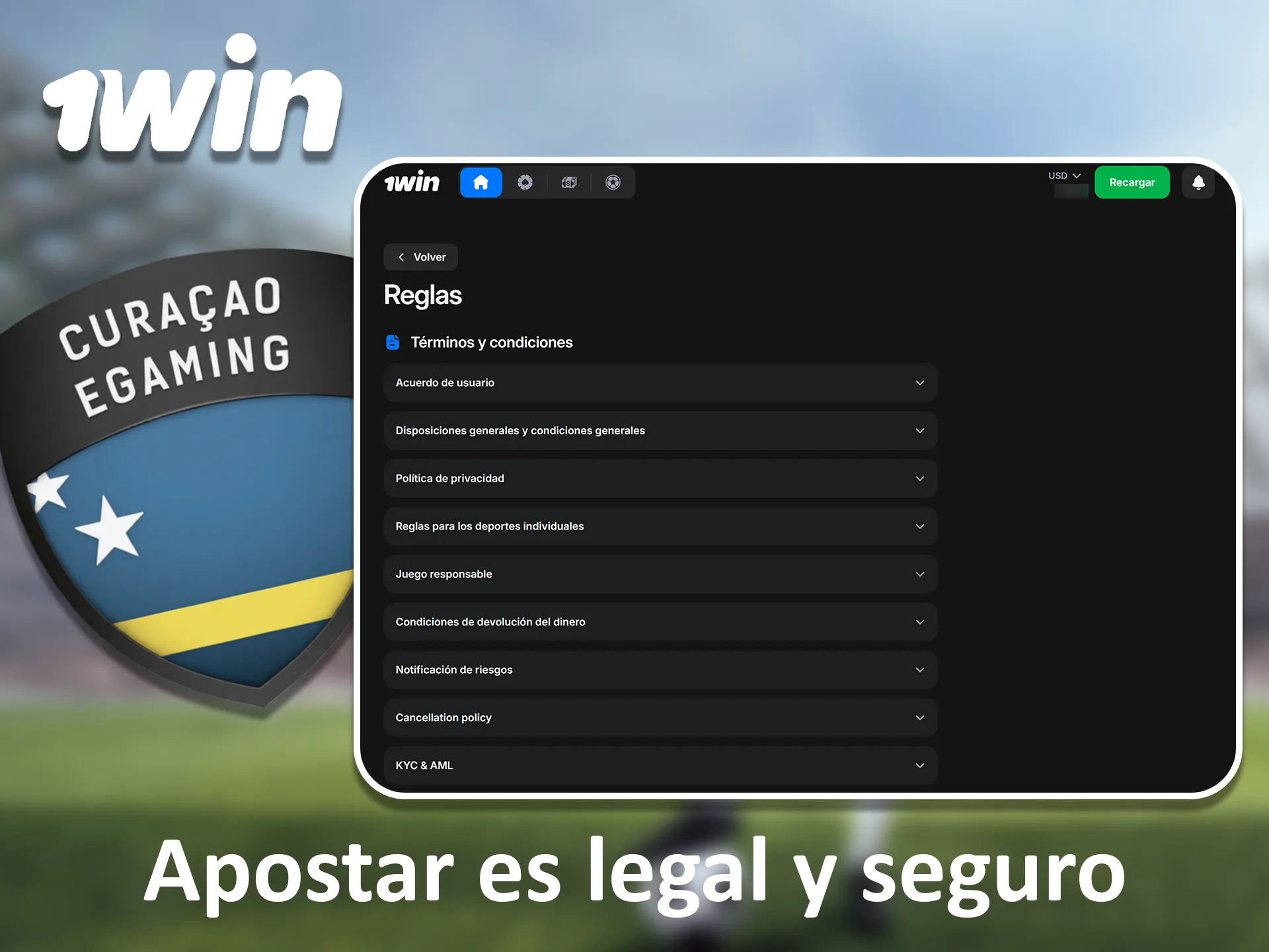 1win está autorizada por la Comisión del Juego de Curazao, lo que garantiza su seguridad y transparencia.