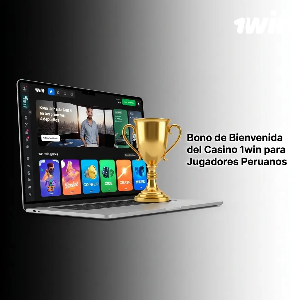Bono de bienvenida 1win para jugadores peruanos: hasta 150% en 4 depósitos con rollover x35