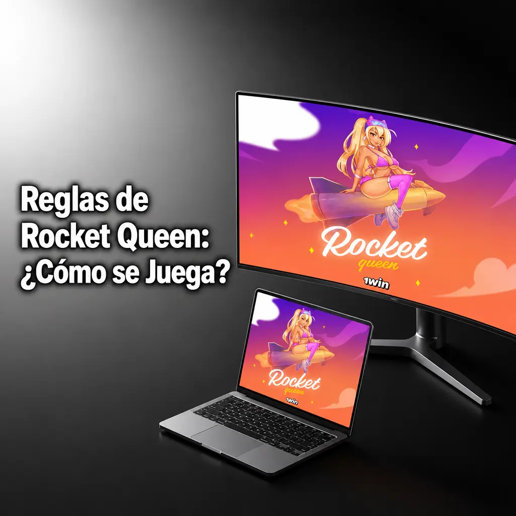 Cohete con multiplicador creciente en juego Rocket Queen, con botón de retiro antes de que explote