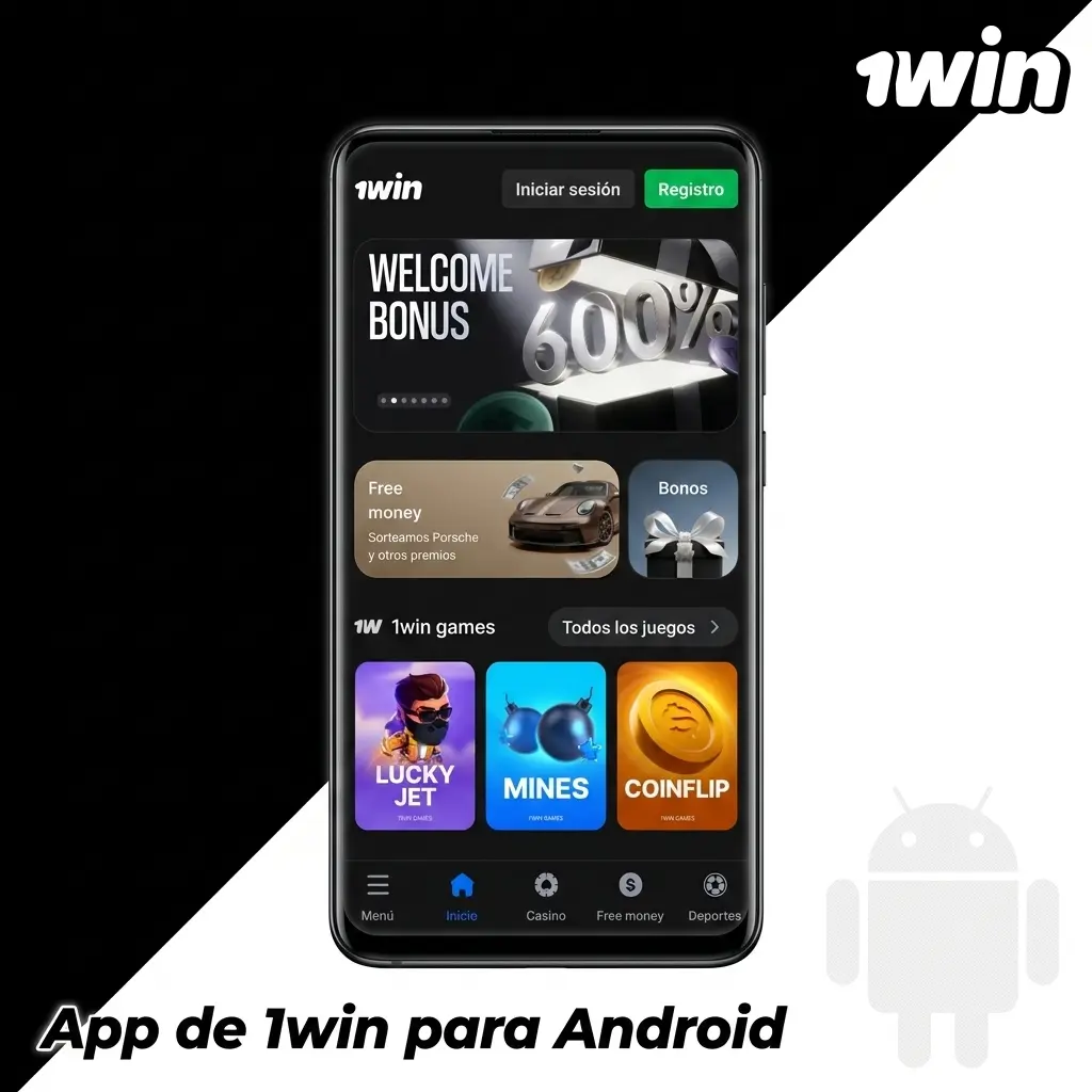 Descarga de la app 1win APK para Android 5.0 o superior, instalación sin Google Play
