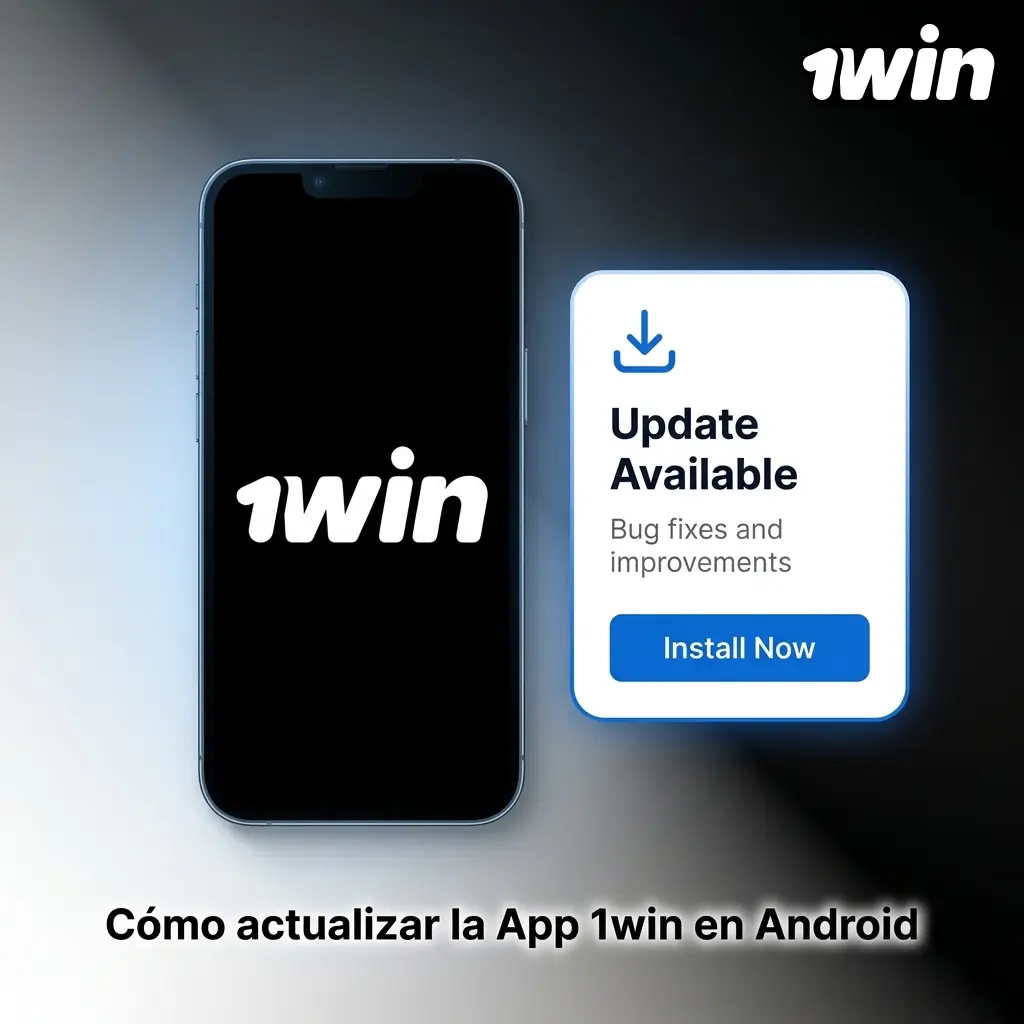 Guía para actualizar la app 1win en Android descargando el APK más reciente y conservando datos y saldo