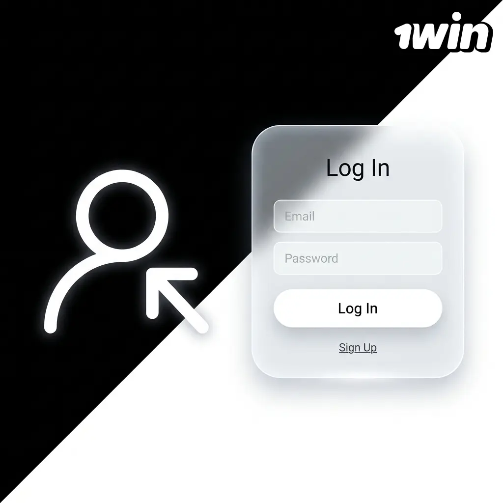 Pantalla de inicio de sesión de 1win en Perú con campos para correo, contraseña y verificación en dos pasos