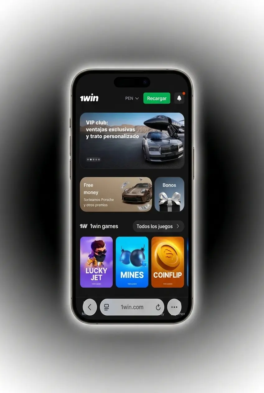 Pasos para descargar la app de 1win en iOS desde Safari e instalarla en pantalla de inicio