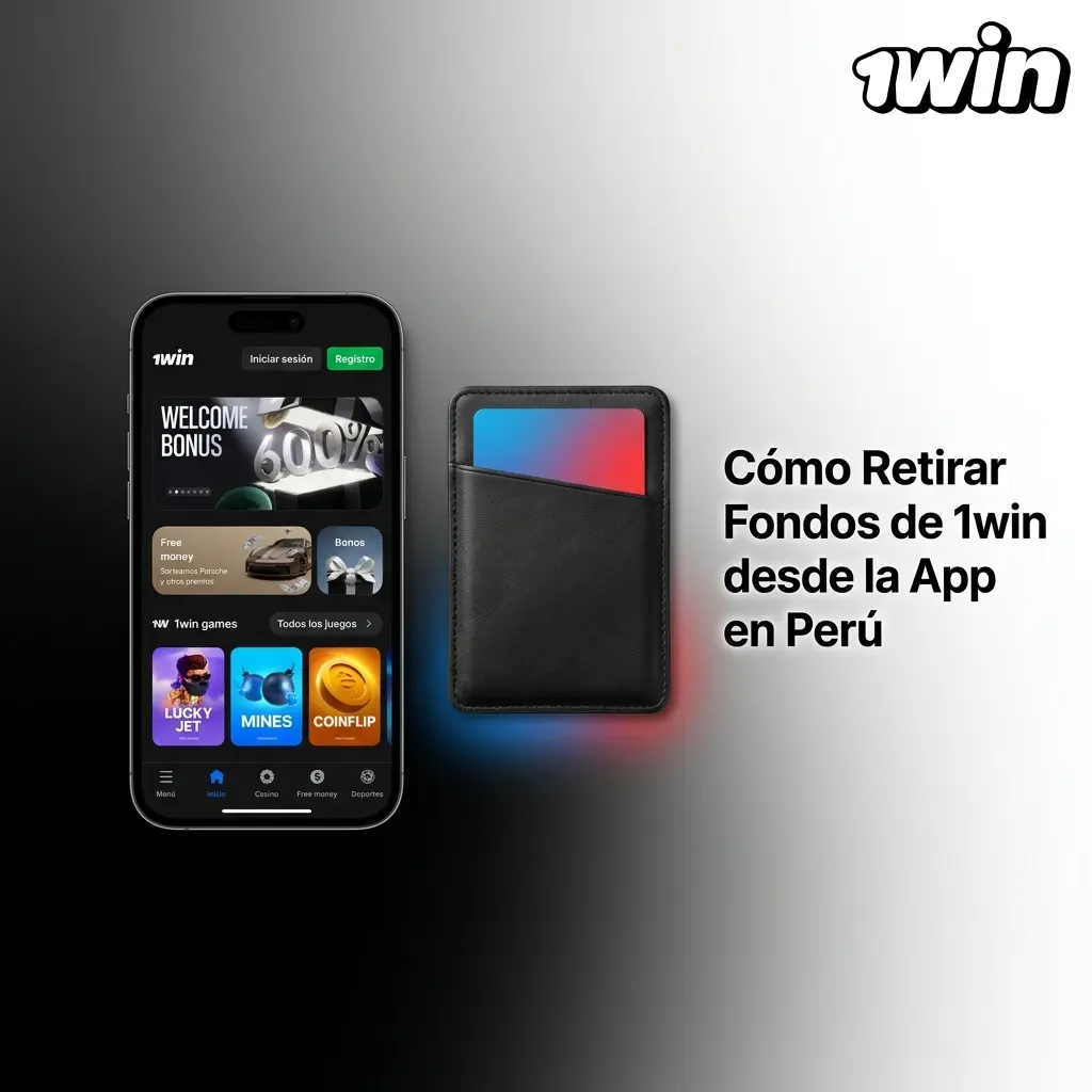 Pasos para retirar fondos desde la app móvil de 1win en Perú con métodos de pago disponibles
