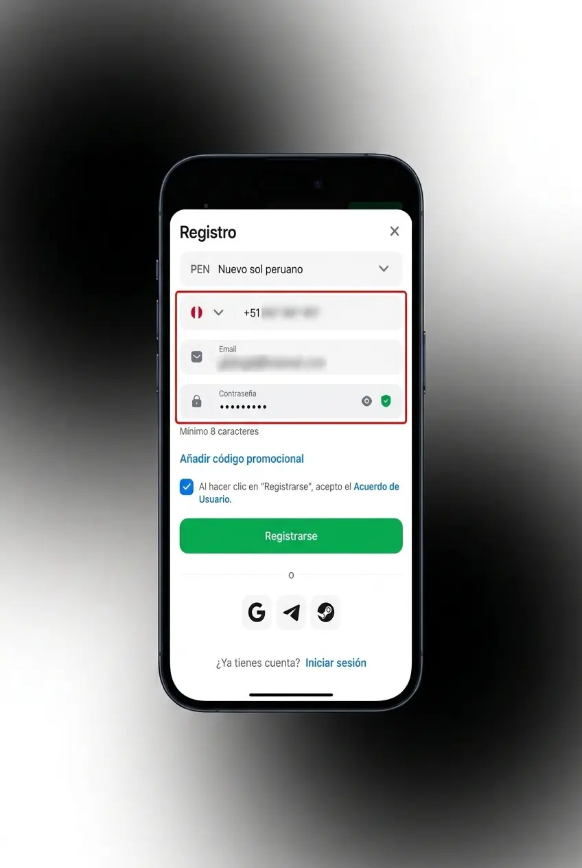 Pasos para registrarse en 1win y jugar Lucky Jet en Perú: cuenta, depósito, verificación y acceso