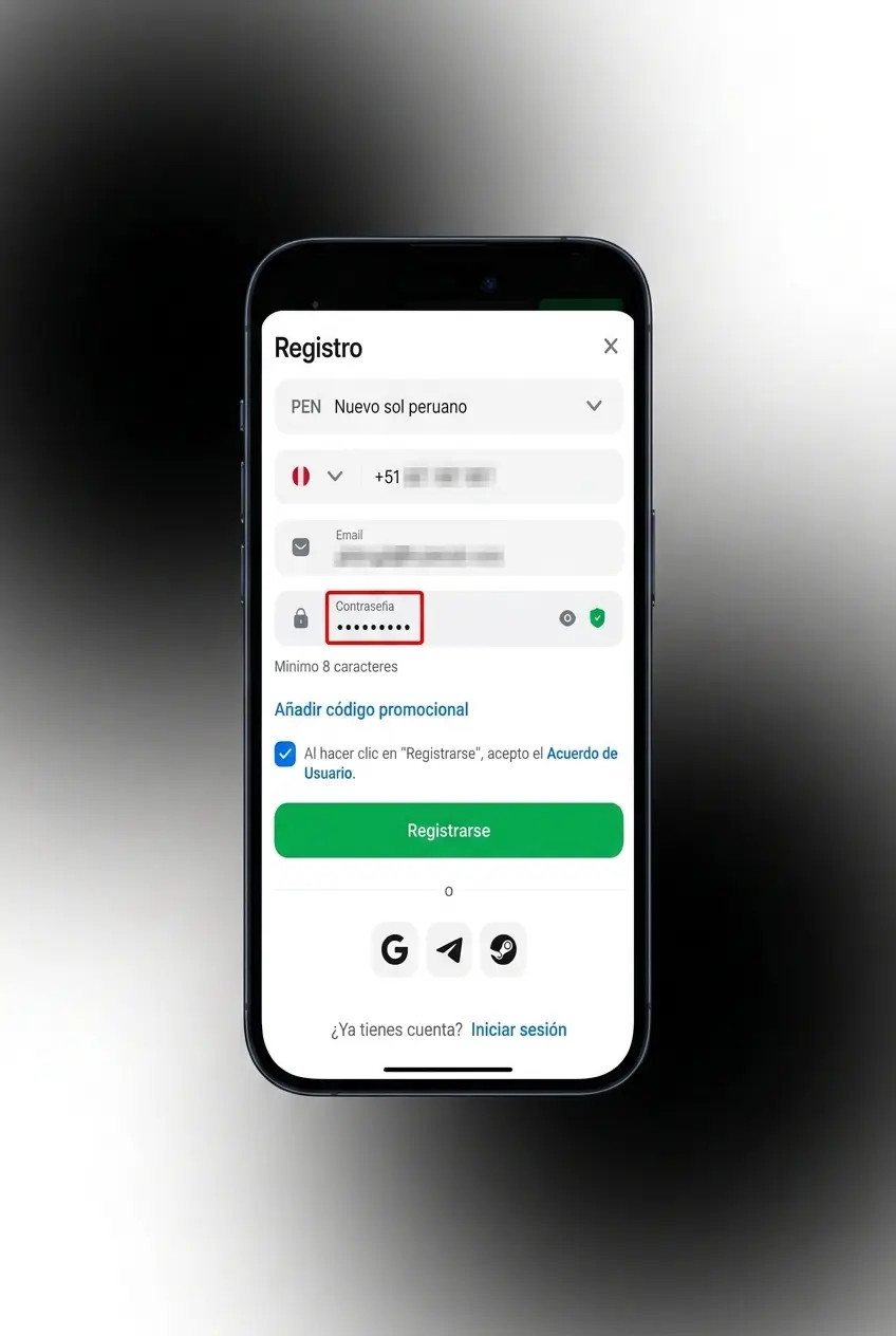 Pasos para registrarse en 1win y jugar Lucky Jet en Perú: cuenta, depósito, verificación y acceso